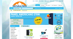 Desktop Screenshot of naturaltech.cl
