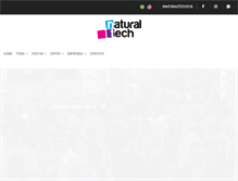 Tablet Screenshot of naturaltech.com.br